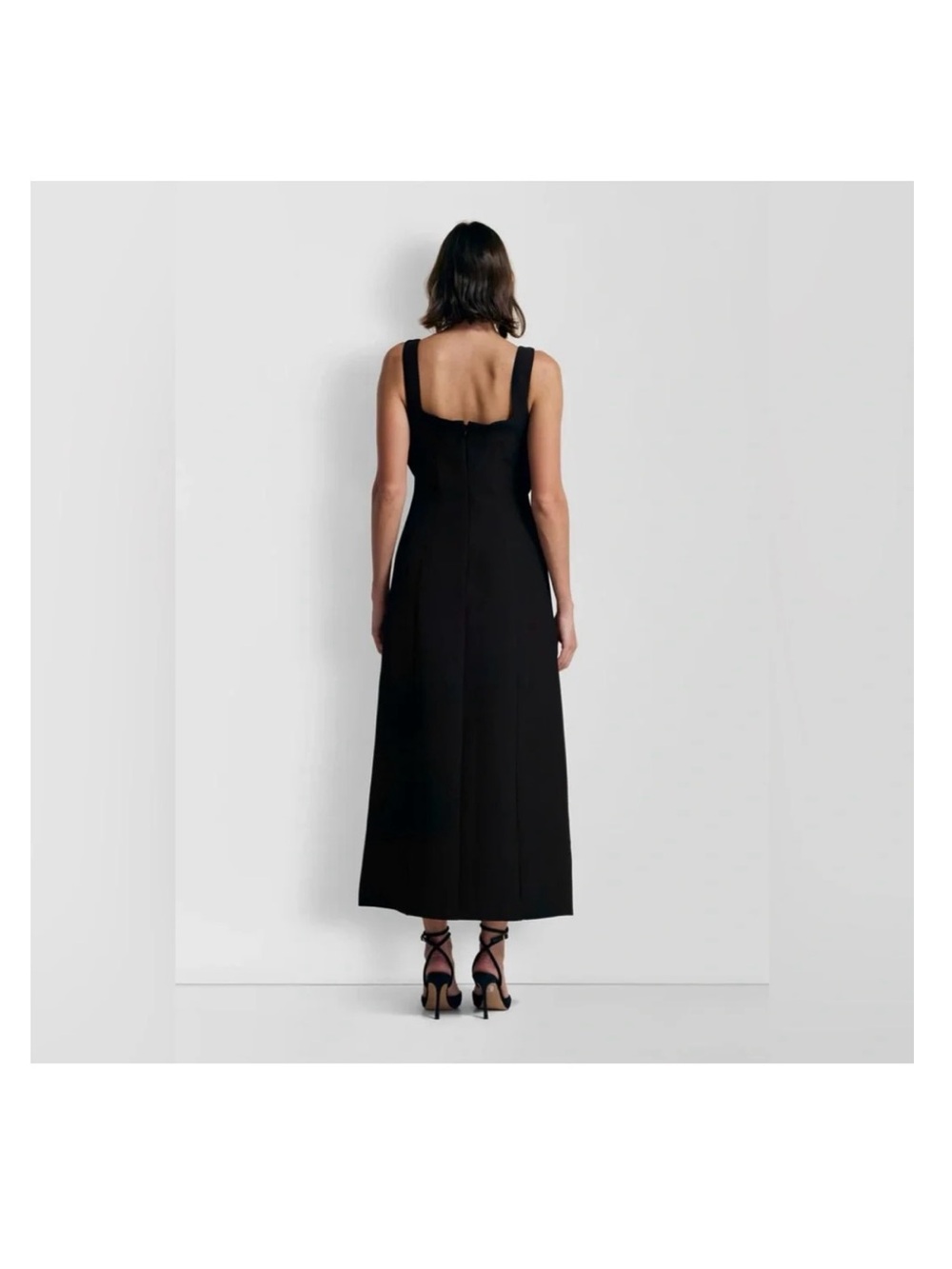 THE WOLF GANG CINTA BOW MIDI DRESS
